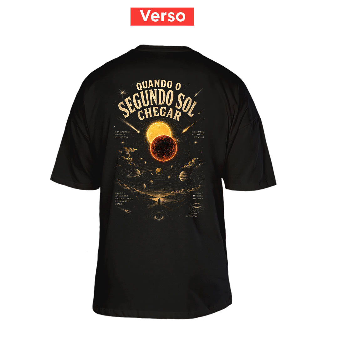 Camiseta Oversized Segundo Sol
