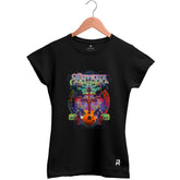 Camiseta Baby Look Feminina Santana Mandala