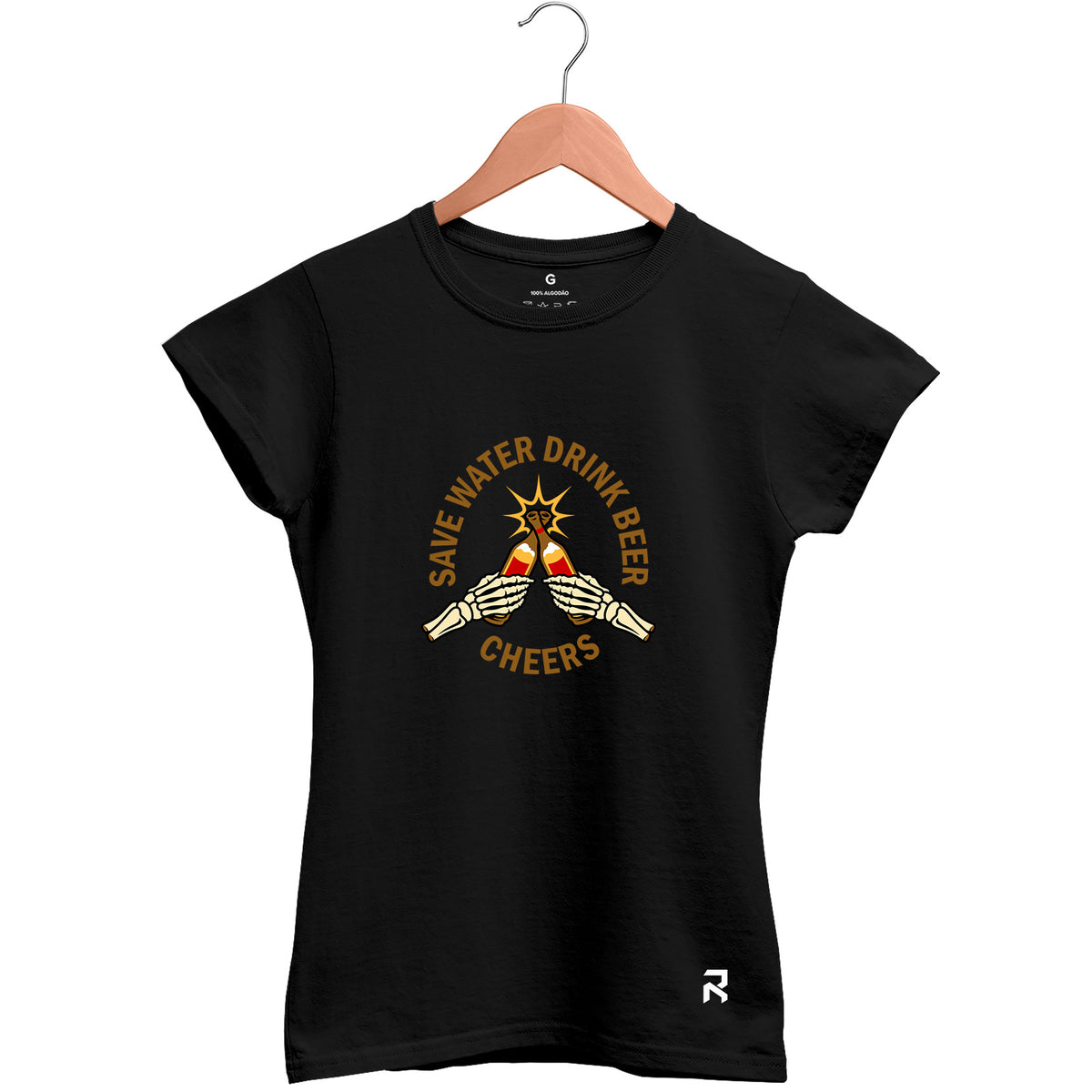 Camiseta Baby Look Feminina Save Water
