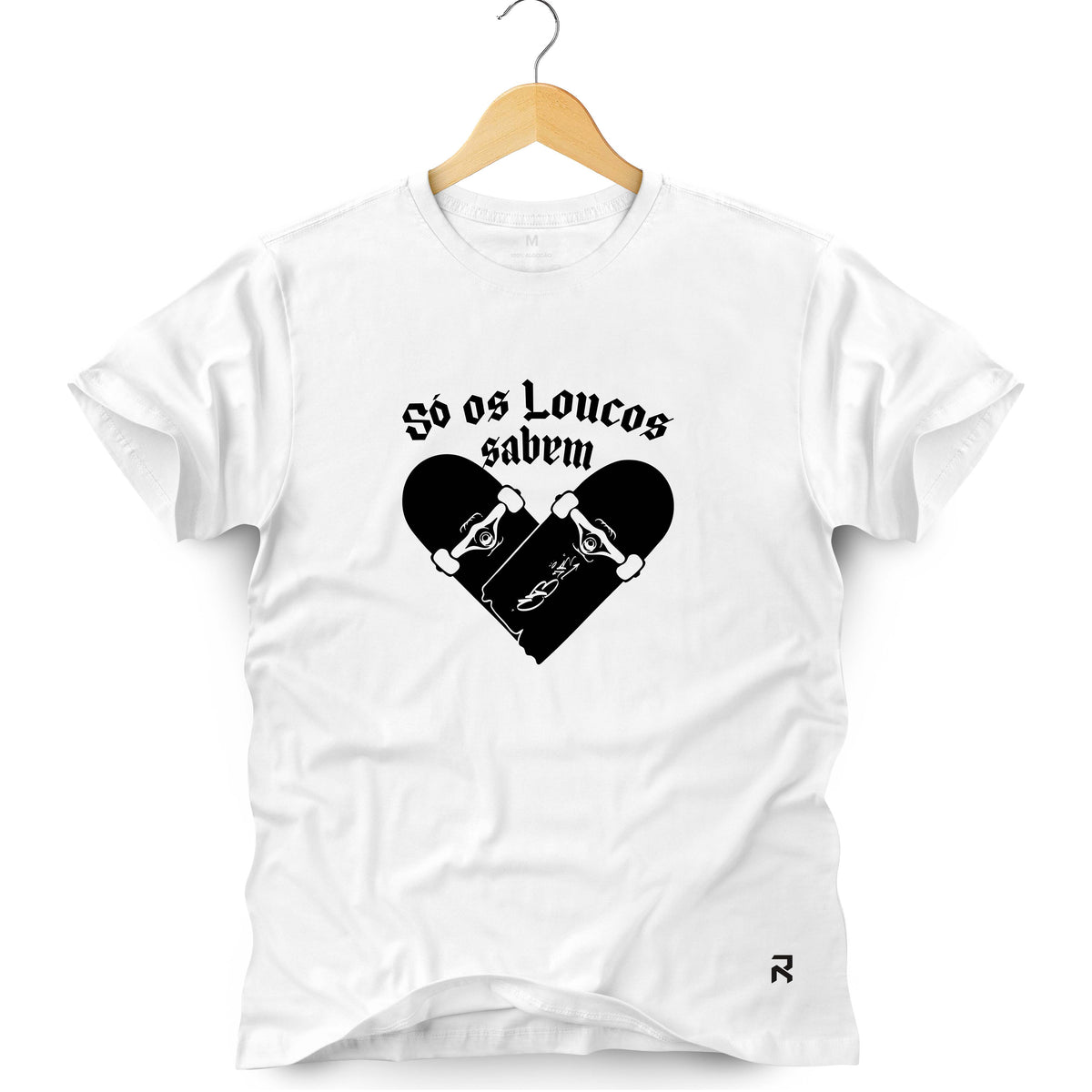 Camiseta Masculina Só os Loucos Sabem