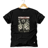Camiseta Masculina System of a Down TV