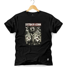 Camiseta Masculina System of a Down TV