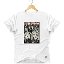 Camiseta Masculina System of a Down TV