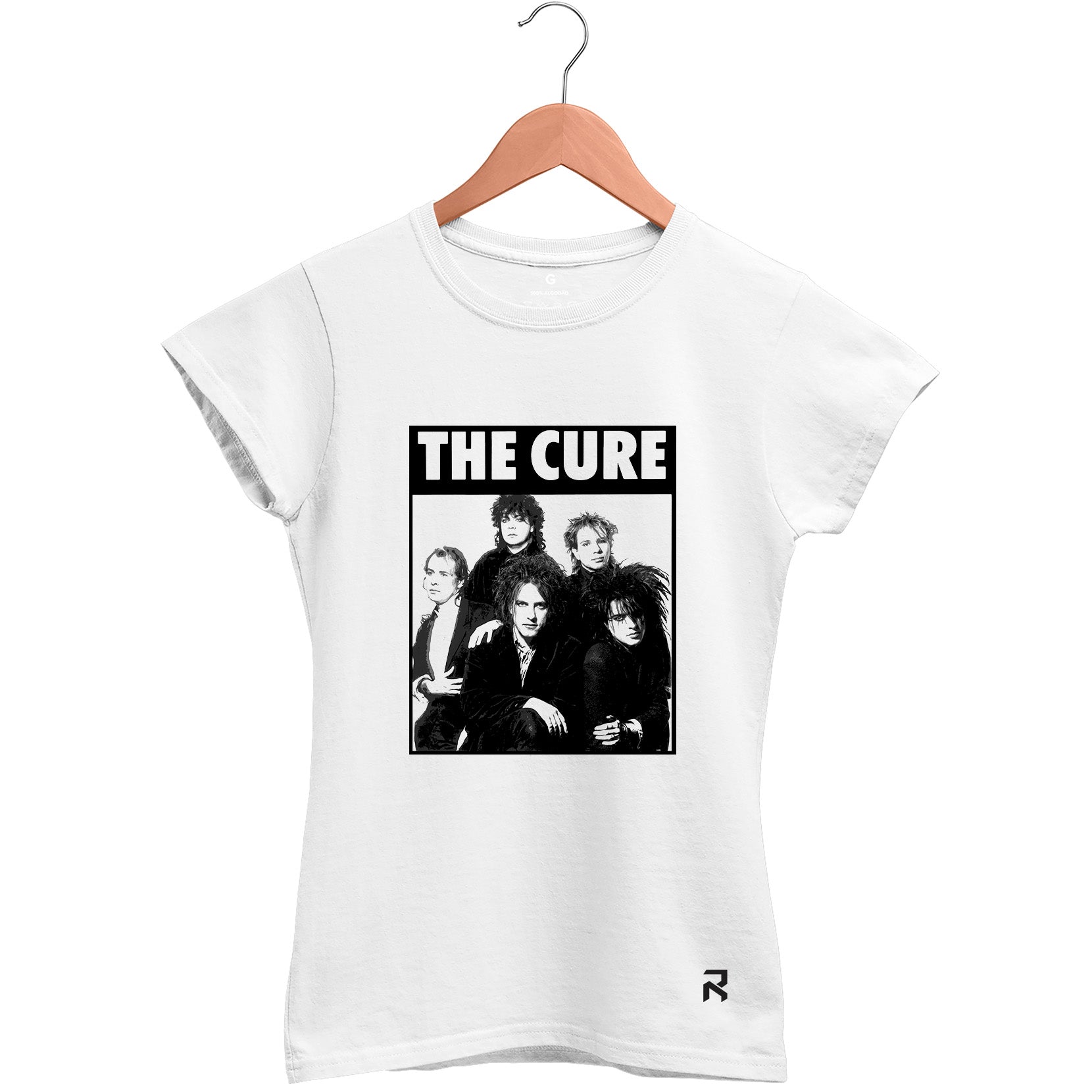 Camiseta Baby Look Feminina The Cure Banda