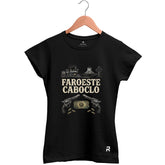 Camiseta Baby Look Feminina Trem Faroeste