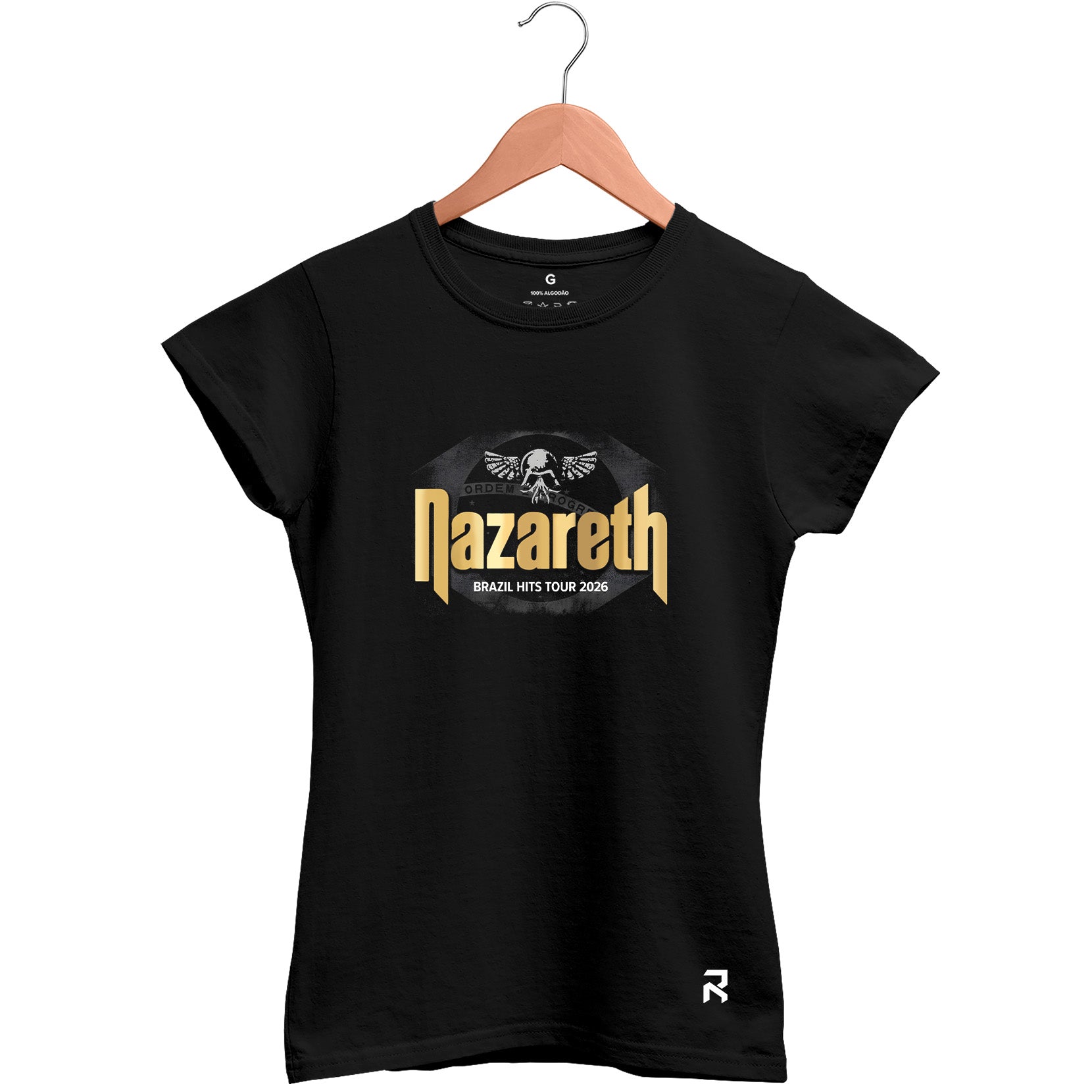 Camiseta Baby Look Feminina Tour Nazareth