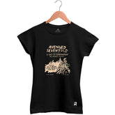 Camiseta Baby Look Feminina Tour Avenged