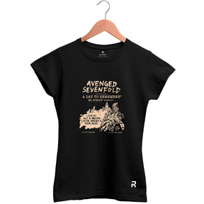 Camiseta Baby Look Feminina Tour Avenged