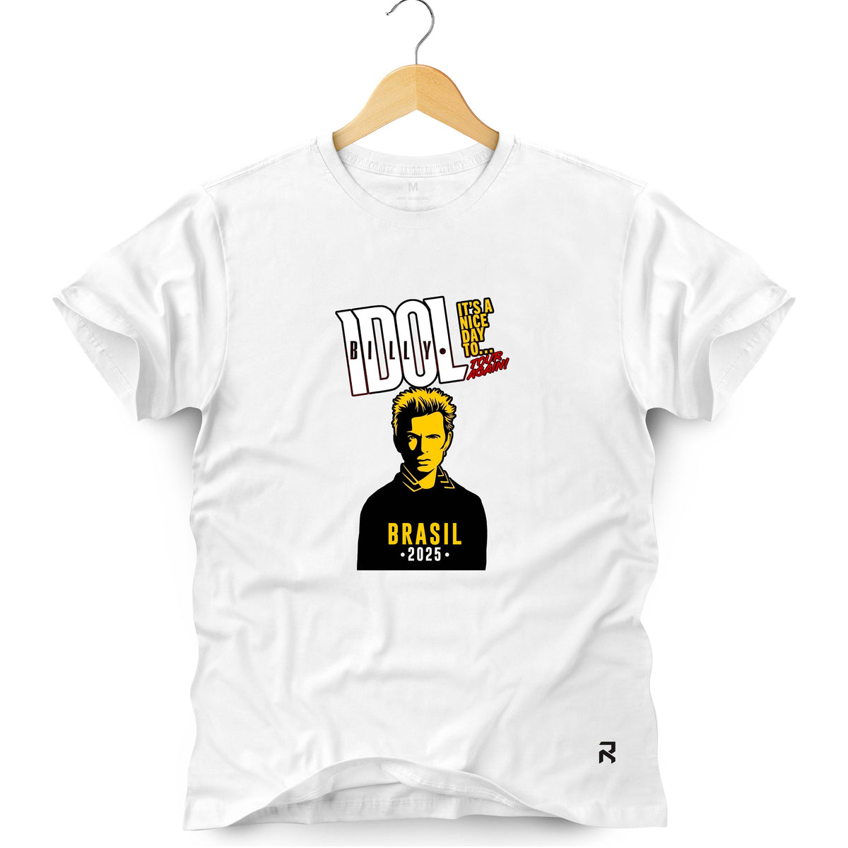 Camiseta Masculina Tour Billy Idol