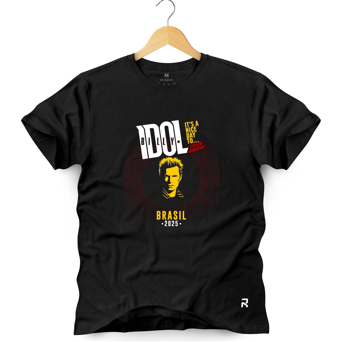 Camiseta Masculina Tour Billy Idol