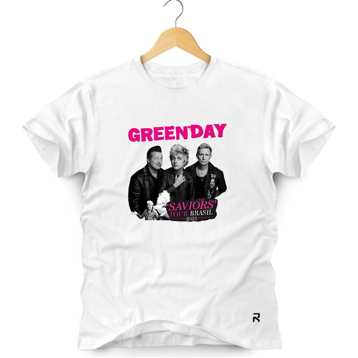 Camiseta Masculina Tour Green Day