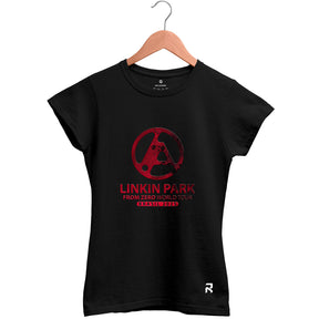 Camiseta Baby Look Feminina Tour Linkin Park