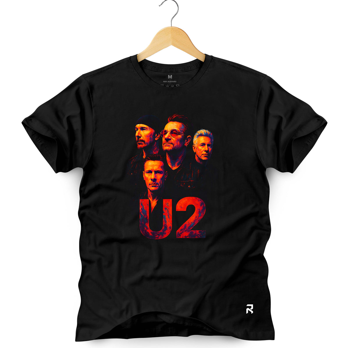 Camiseta Masculina U2 Colors