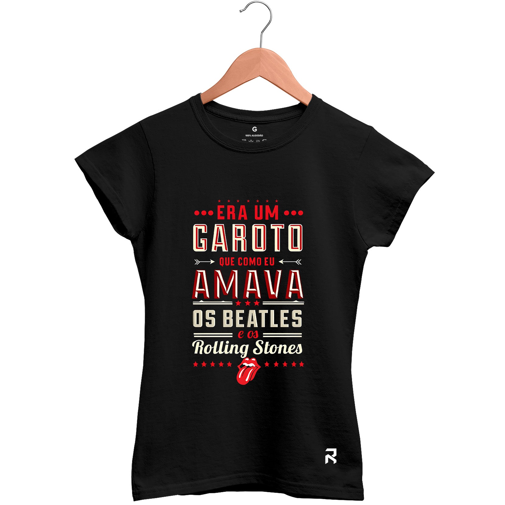 Camiseta Baby Look Feminina Um Garoto