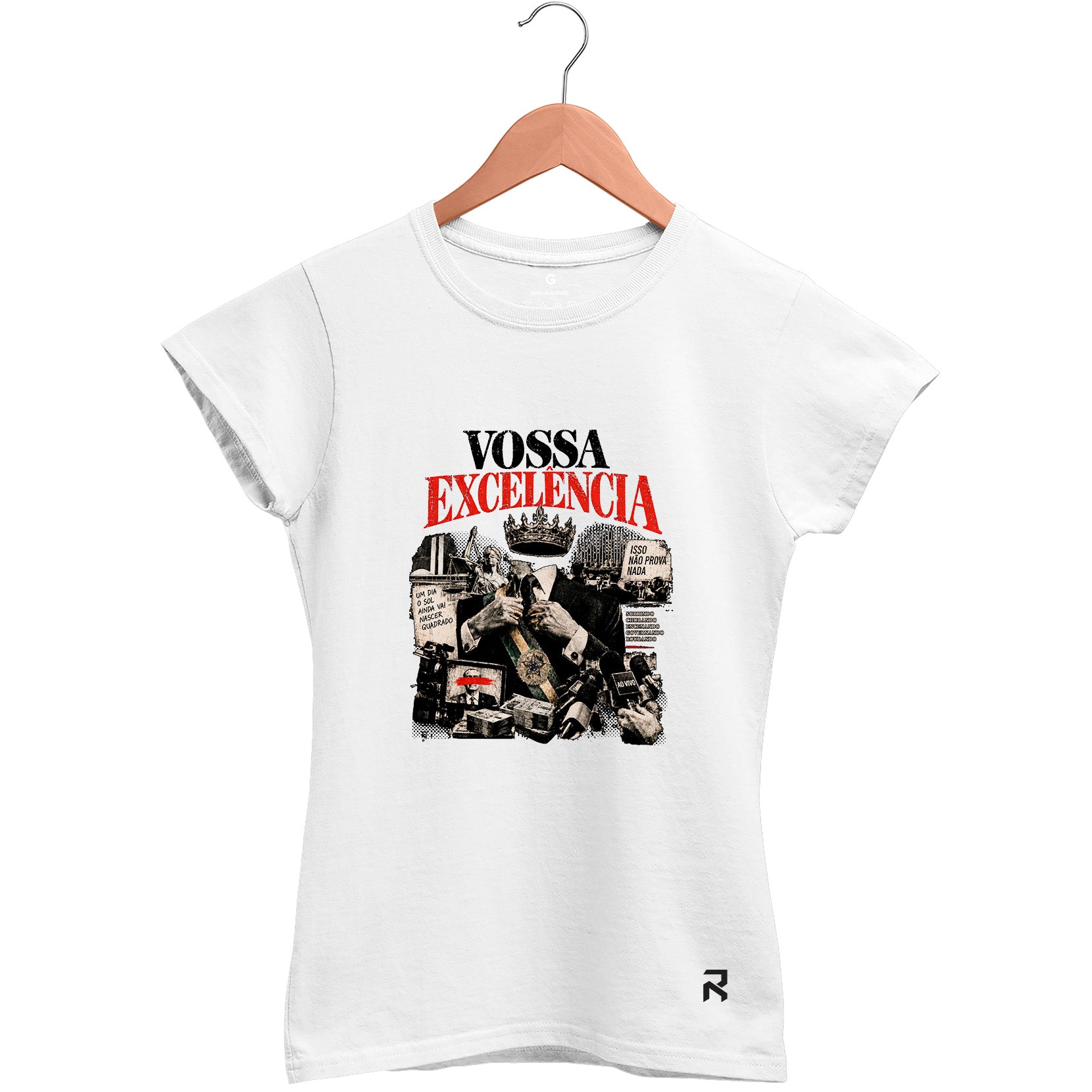 Camiseta Baby Look Feminina Vossa Excelência