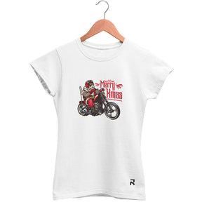 Camiseta Baby Look Feminina Xmas