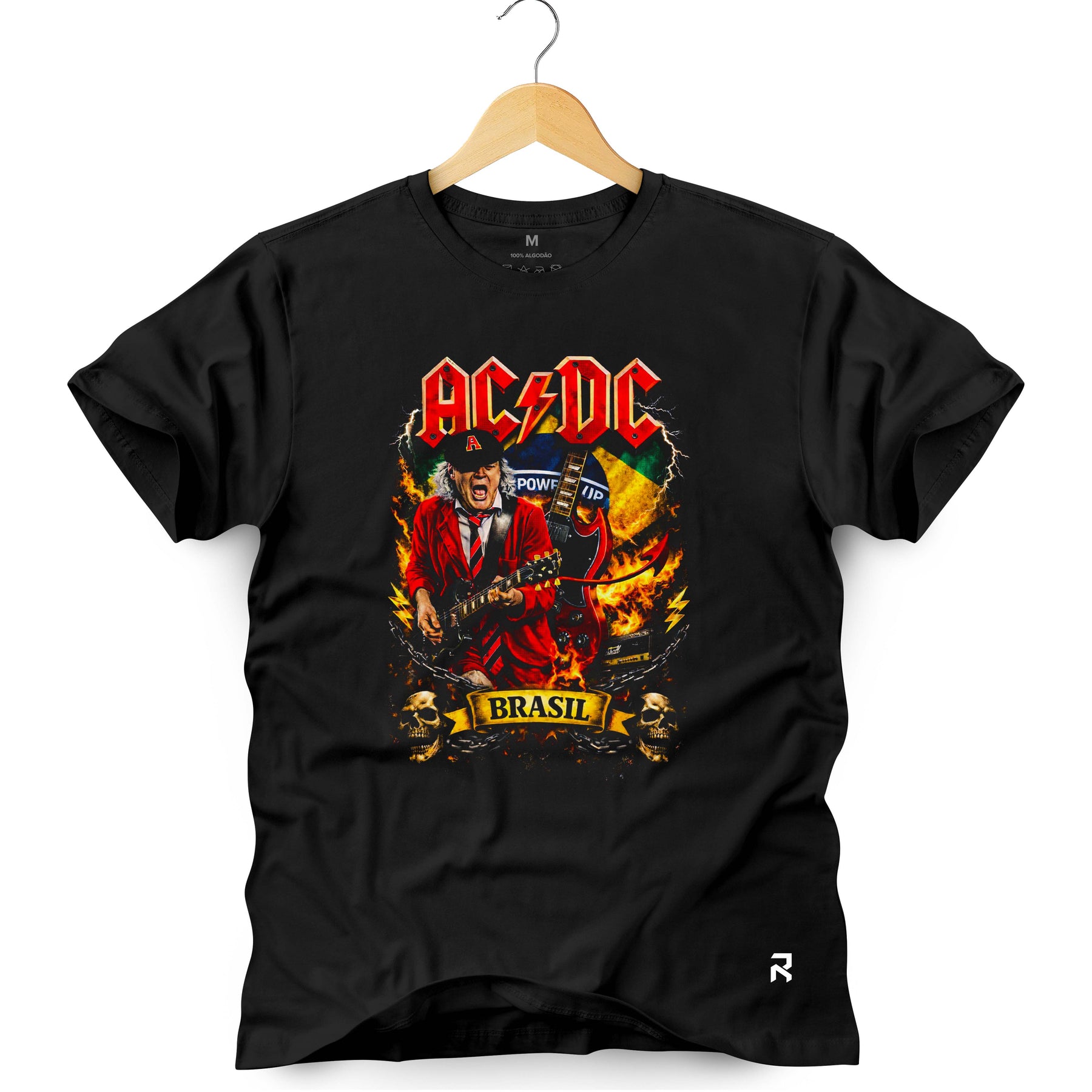 Camiseta Masculina ACDC BR