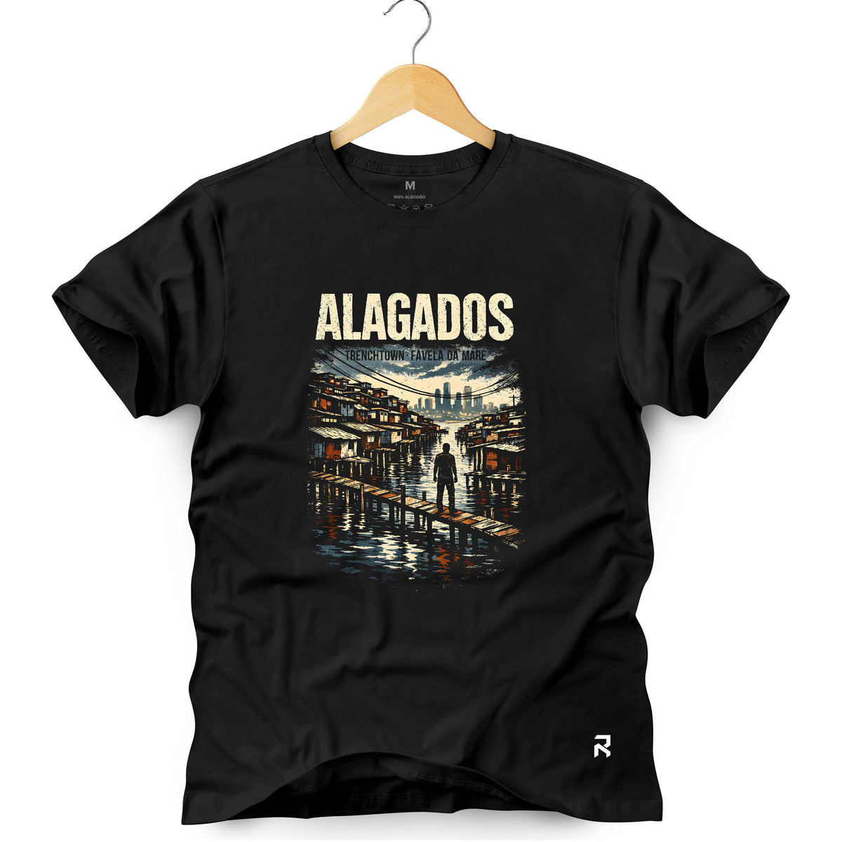 Camiseta Masculina Alagados