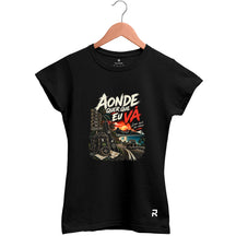 Camiseta Baby Look Feminina Aonde Quer Que Eu Vá