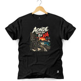 Camiseta Masculina Aonde Quer Que Eu Vá