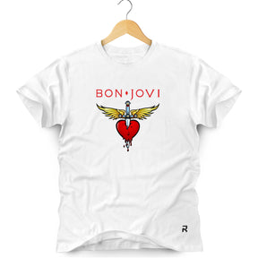 Camiseta Masculina Bon Jovi Color