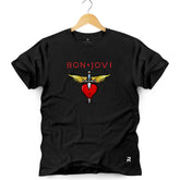 Camiseta Masculina Bon Jovi Color