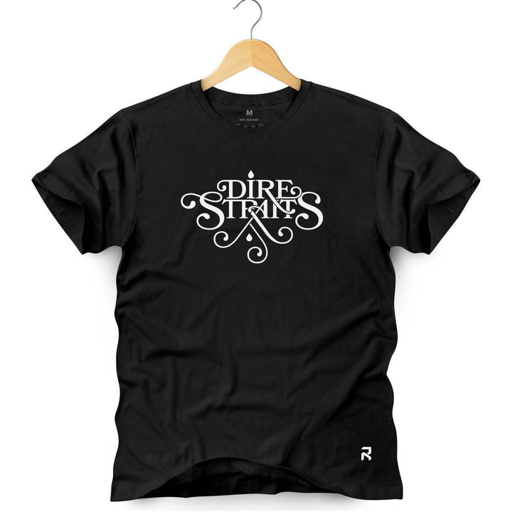 Camiseta Masculina Dire Straits - Clube Rock - P - Preta -