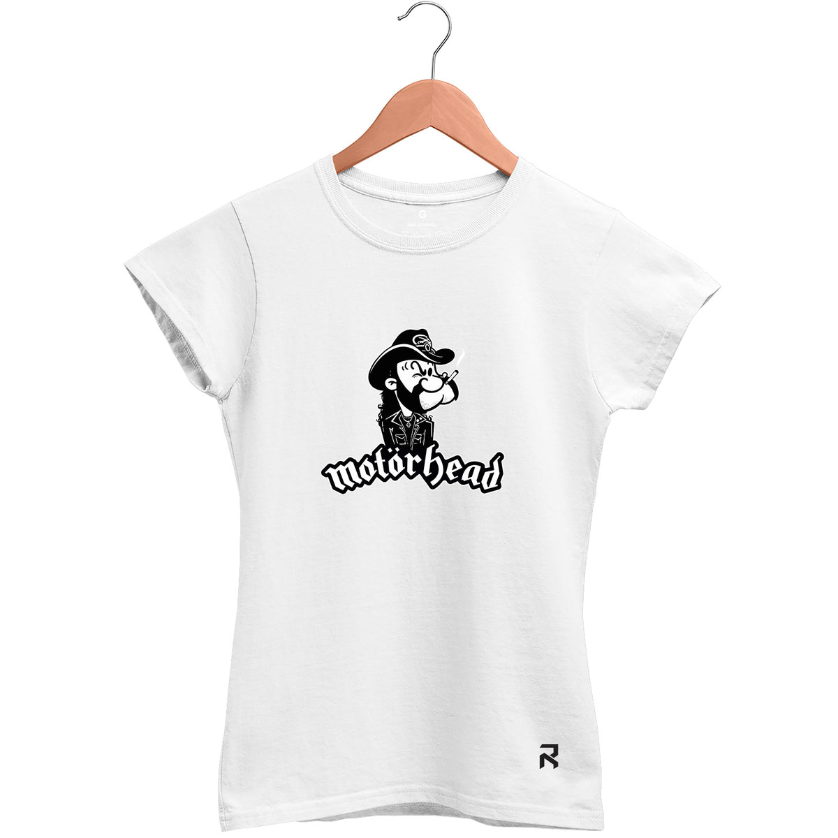 Camiseta Baby Look Feminina Cartoon Motorhead
