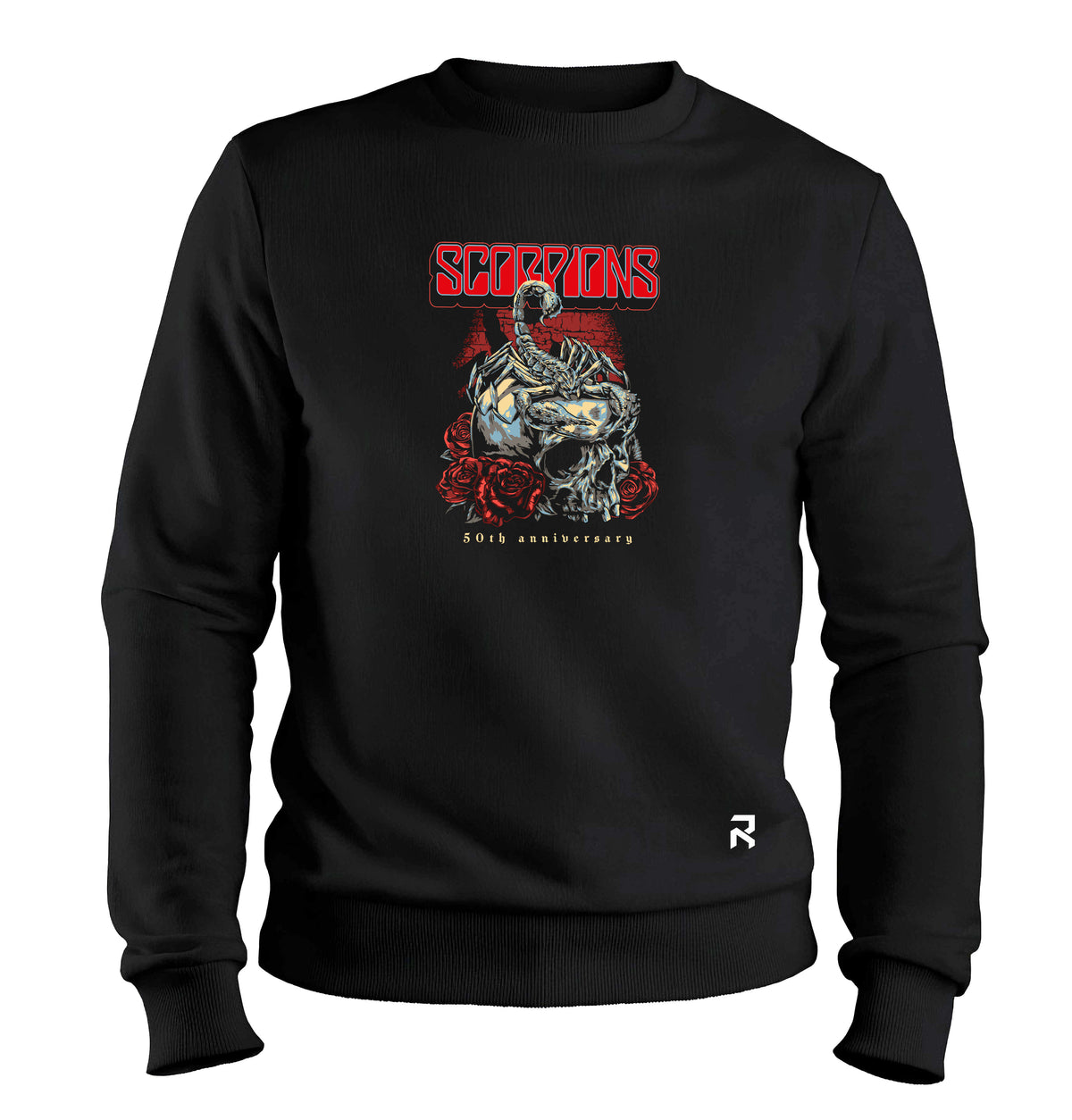 Moletom Unissex Caveira Scorpions