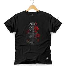 Camiseta Masculina Caveira Violão