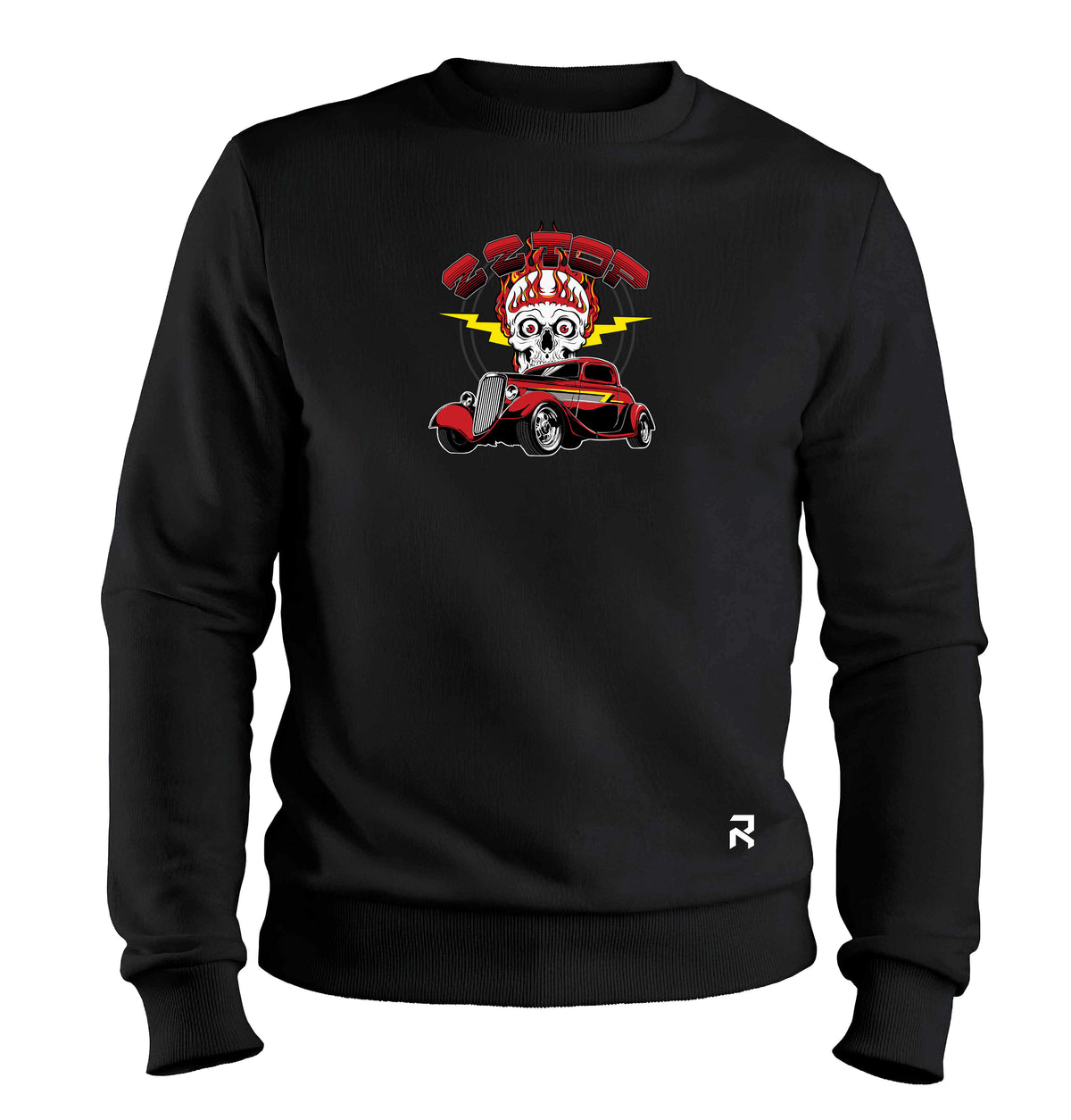Moletom Unissex Caveira ZZ Top