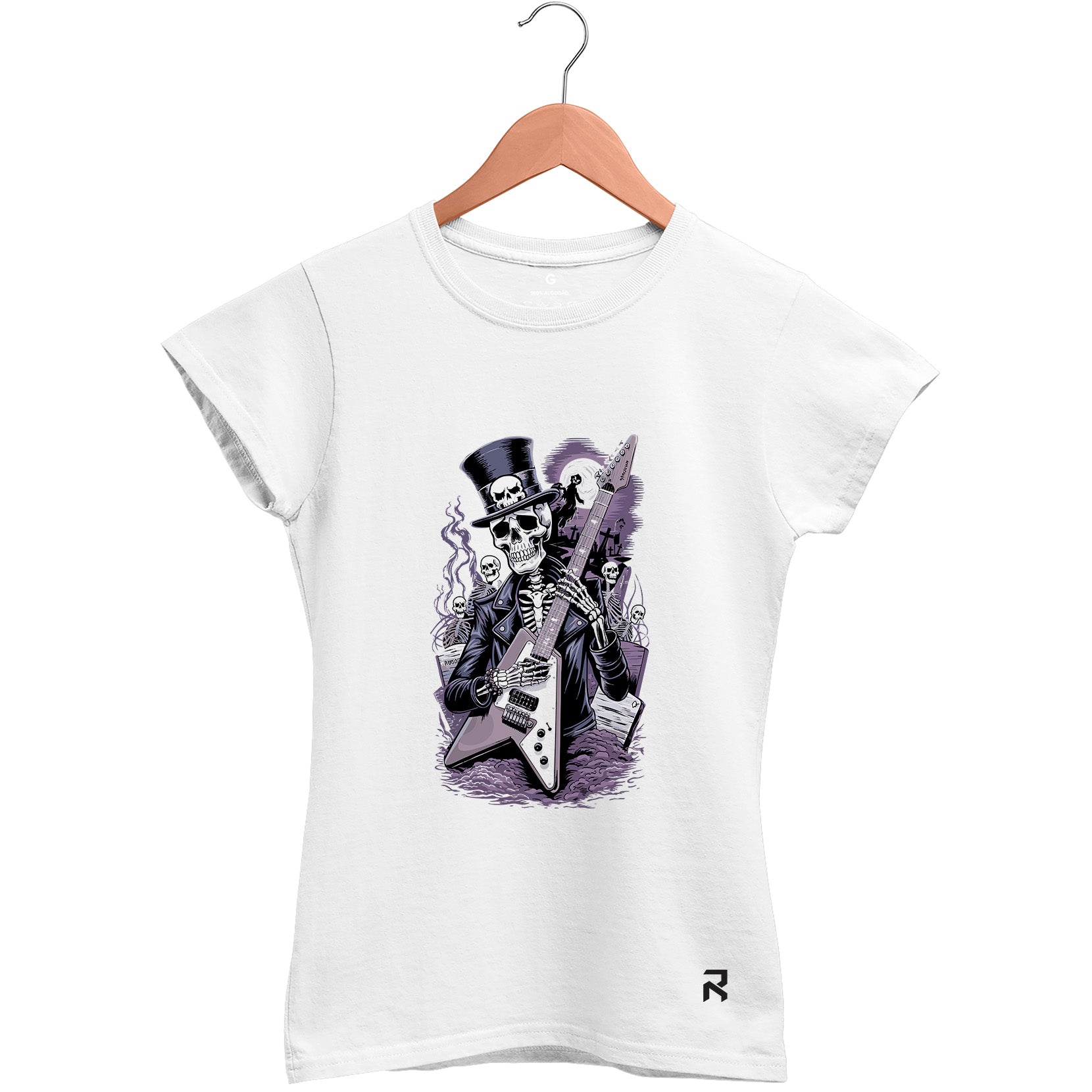 Camiseta Baby Look Feminina Cemitério