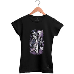 Camiseta Baby Look Feminina Cemitério