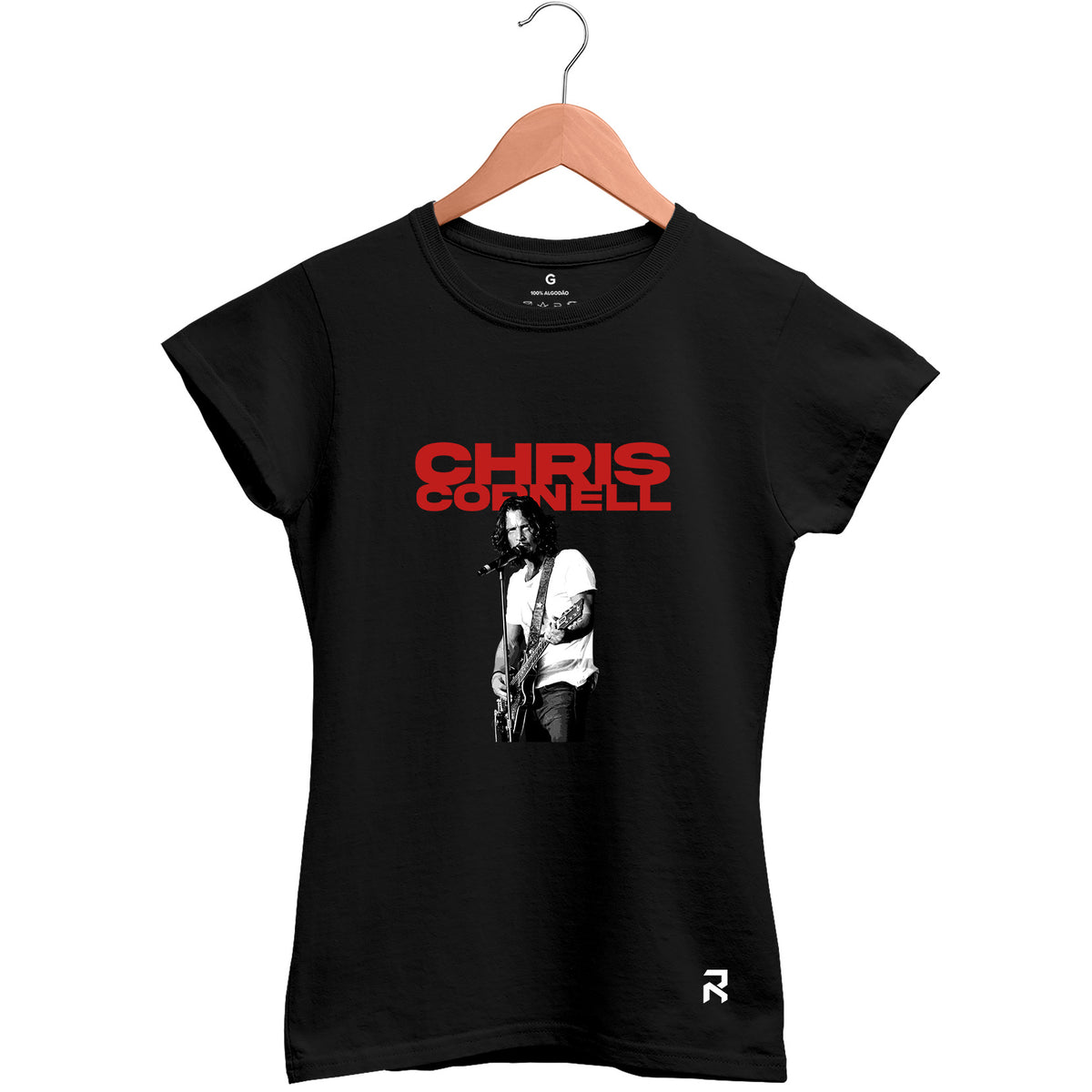 Camiseta Baby Look Feminina Chris Cornell