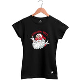 Camiseta Baby Look Feminina Christmas Vibes