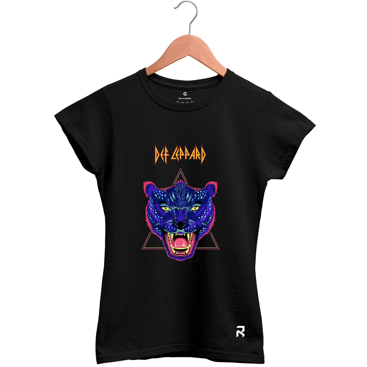 Camiseta Baby Look Feminina Def Leppard
