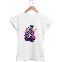 Camiseta Baby Look Feminina Dino