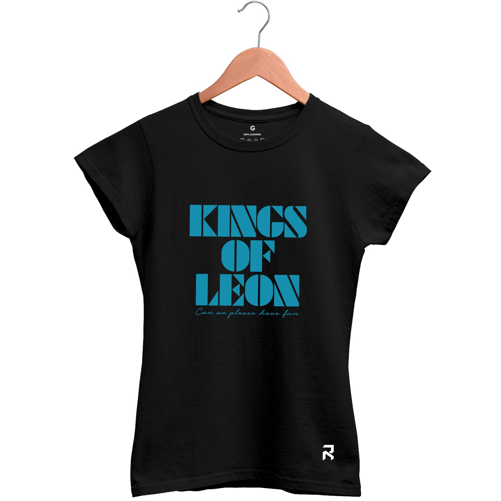 Camiseta Baby Look Feminina Fun Kings Of Leon