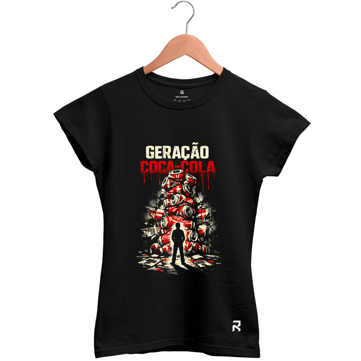 Camiseta Baby Look Feminina Geração