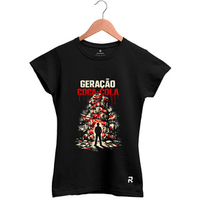 Camiseta Baby Look Feminina Geração
