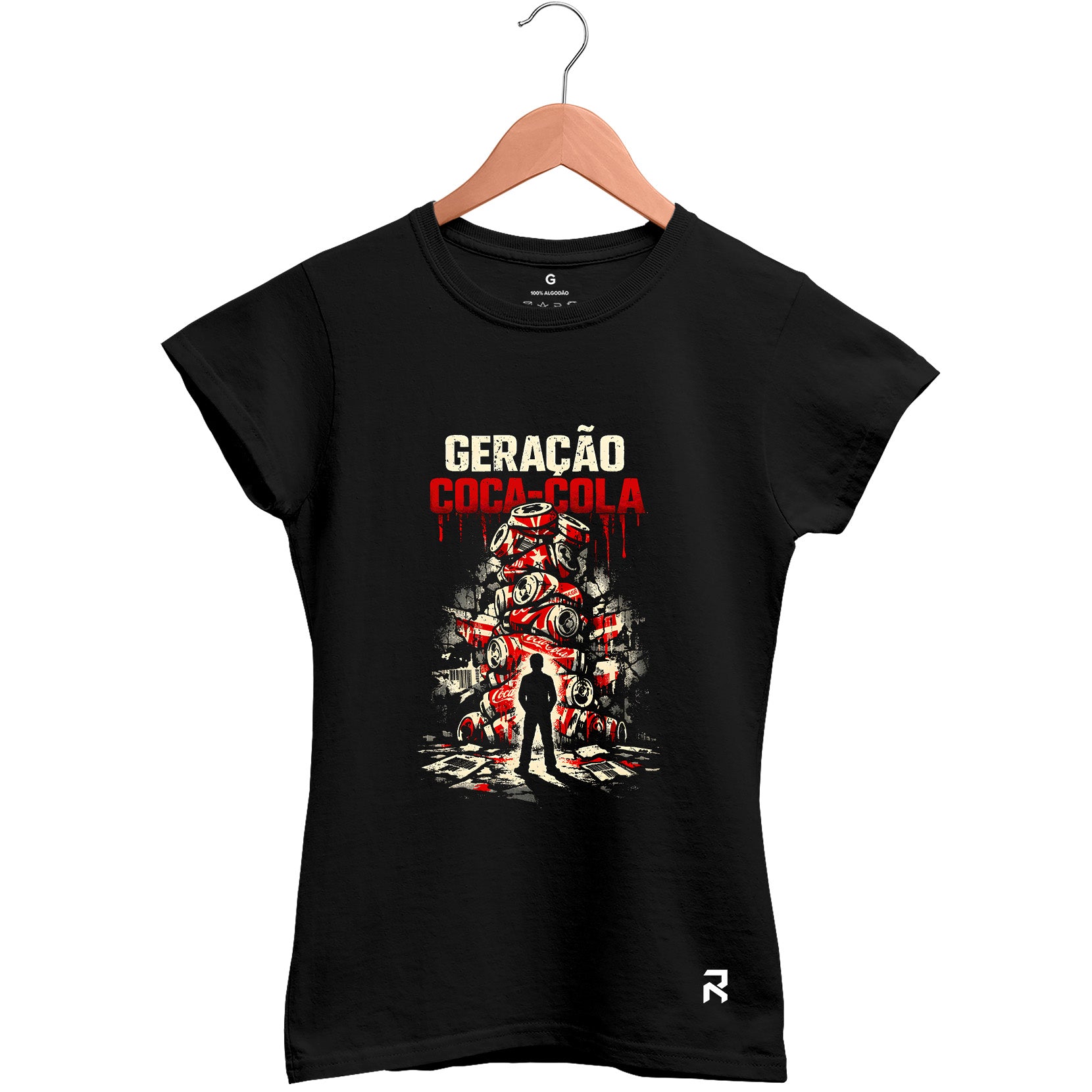 Camiseta Baby Look Feminina Geração