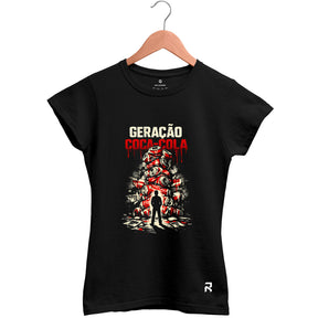 Camiseta Baby Look Feminina Geração