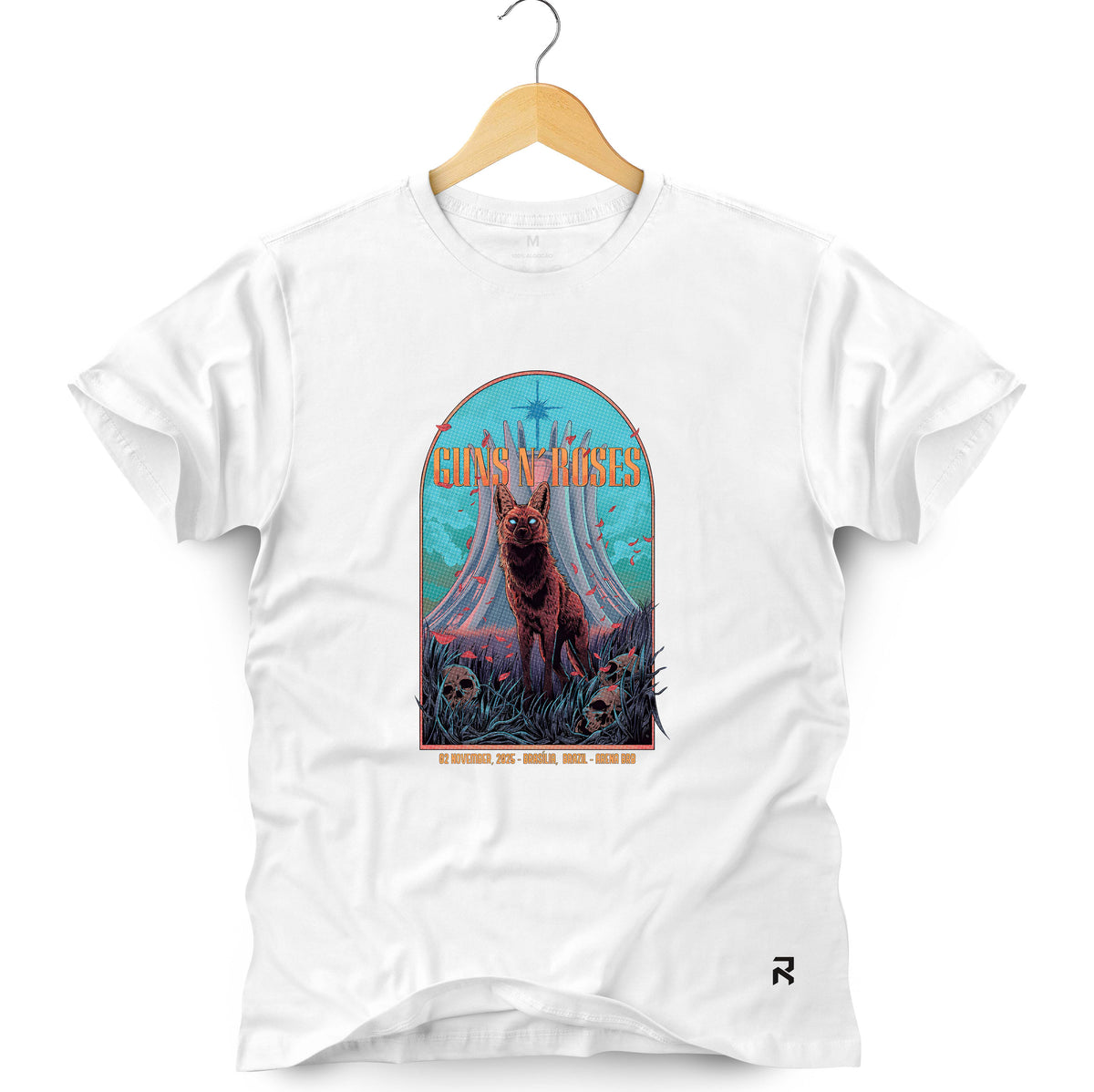 Camiseta Masculina Guns Brasília