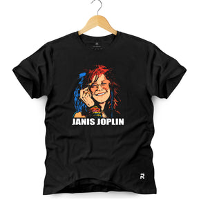 Camiseta Masculina Janis Joplin