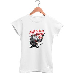 Camiseta Baby Look Feminina Jingle Bell Rock
