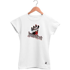 Camiseta Baby Look Feminina Judas Priest