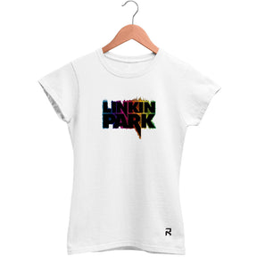 Camiseta Baby Look Feminina Cores Linkin Park