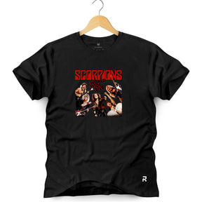 Camiseta Masculina Live Scorpions