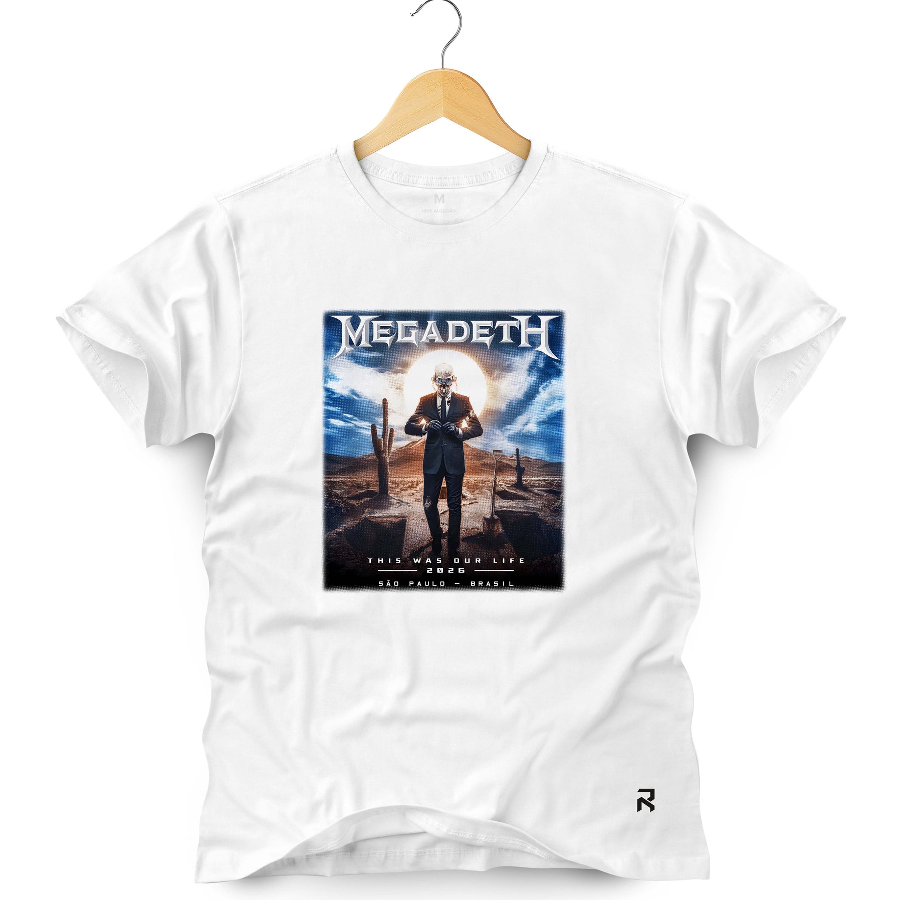 Camiseta Masculina Megadeth Tour