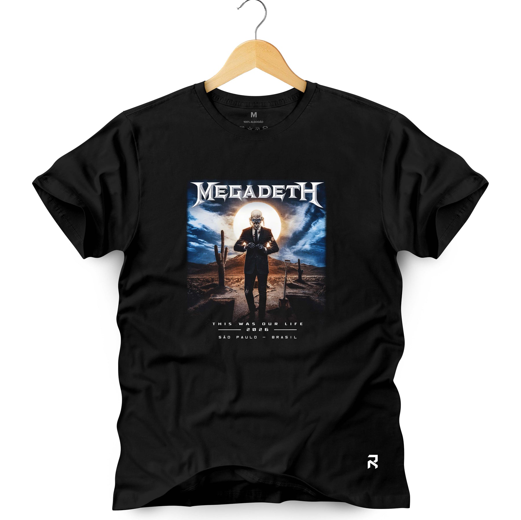 Camiseta Masculina Megadeth Tour